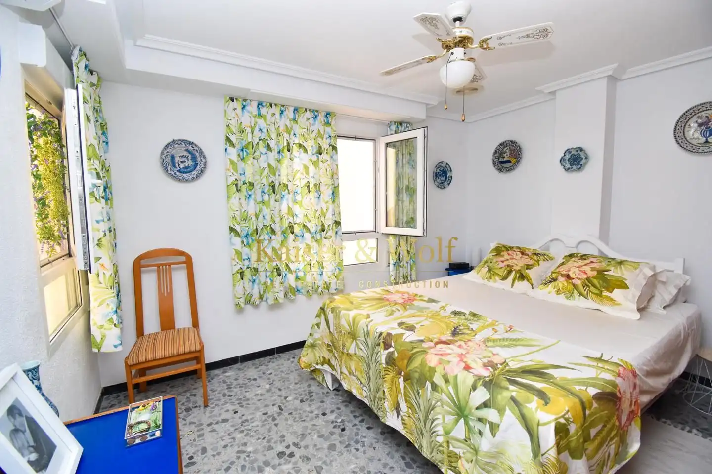 Bedroom of Flat for sale in Santa Pola  with Air Conditioner and Terrace