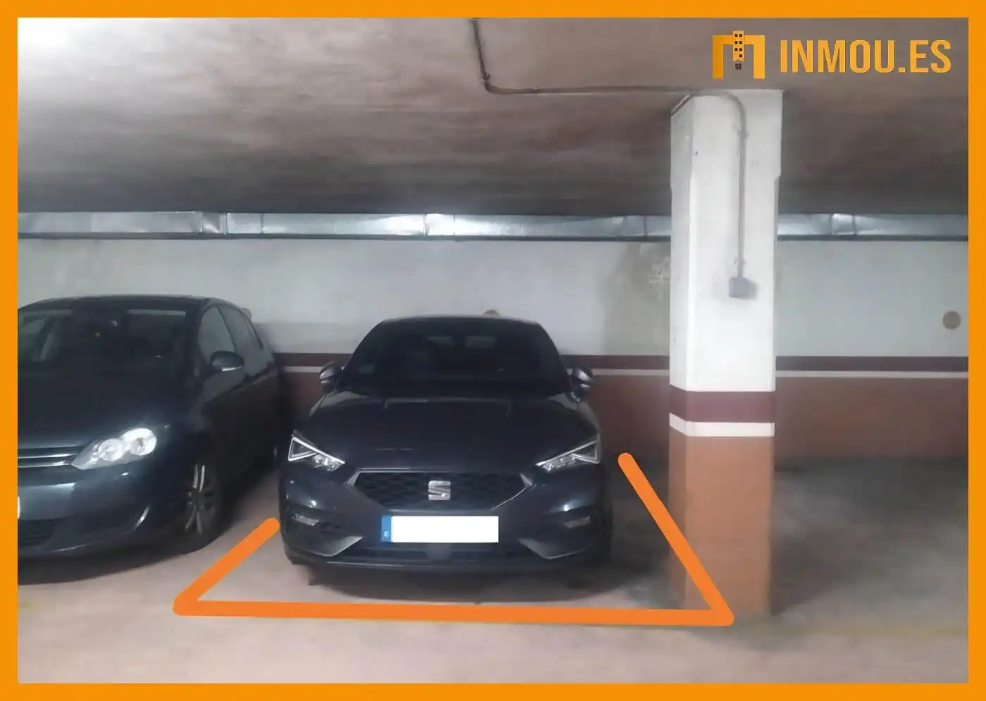 Parkplatz von Wohnung zum Verkauf in Ourense Capital  mit Heizung, Parkett und Terrasse