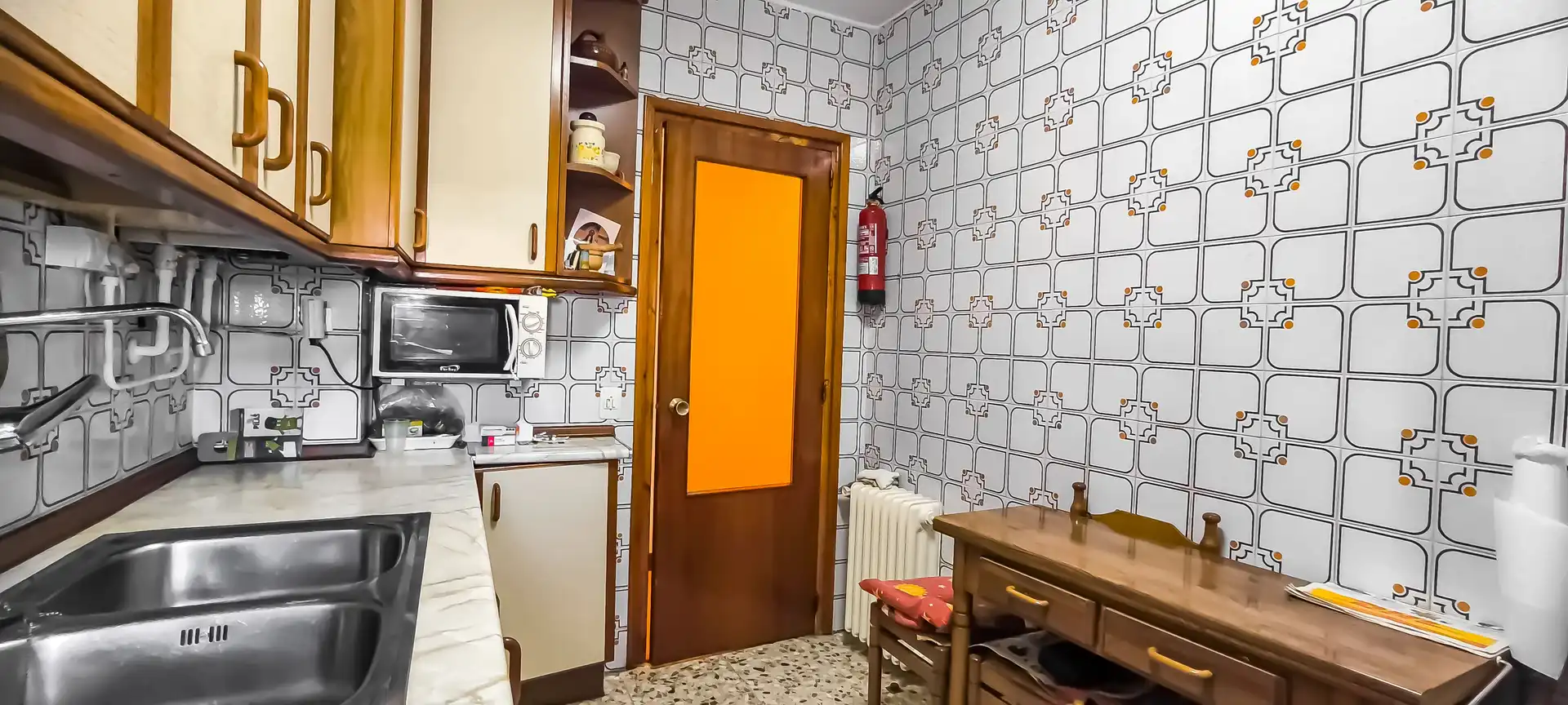 Cocina de Piso en venta en Ólvega con Calefacción, Parquet y Trastero