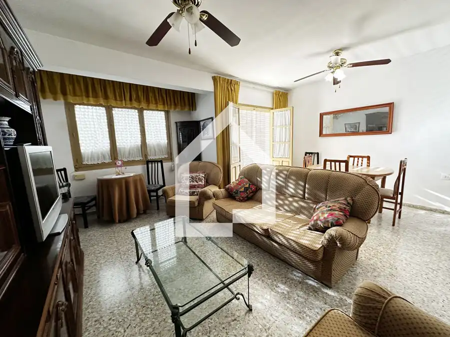 Wohnzimmer von Wohnung zur untervermieten in San Vicente del Raspeig / Sant Vicent del Raspeig mit Terrasse, Möbliert und Waschmaschine