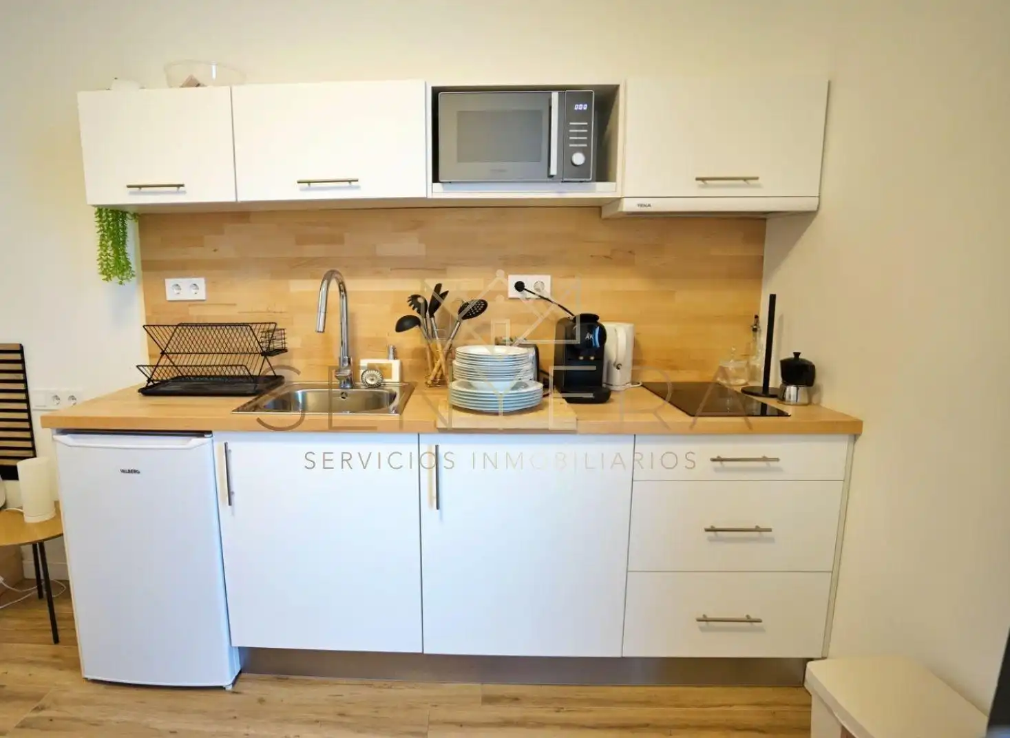 Cocina de Planta baja en venta en Valencia con Aire acondicionado y Terraza