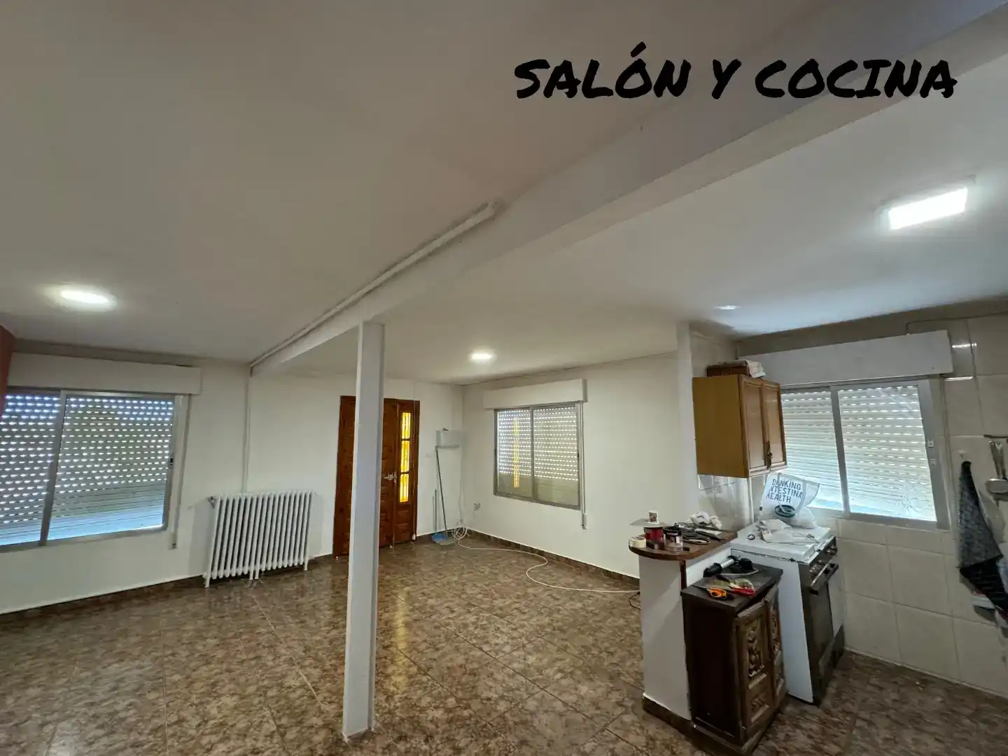 Sala de estar de Casa o chalet en venta en Sanzoles con Jardín privado, Parquet y Piscina