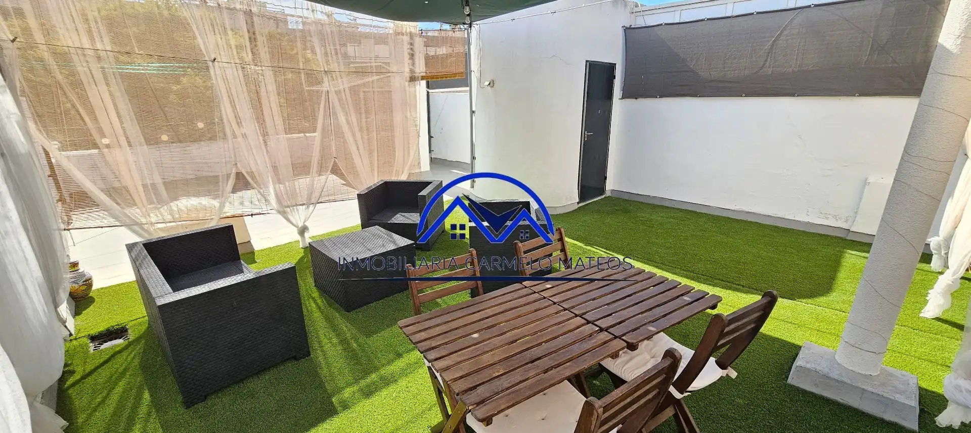 Terraza de Ático en venta en Sanlúcar de Barrameda con Aire acondicionado, Jardín privado y Terraza