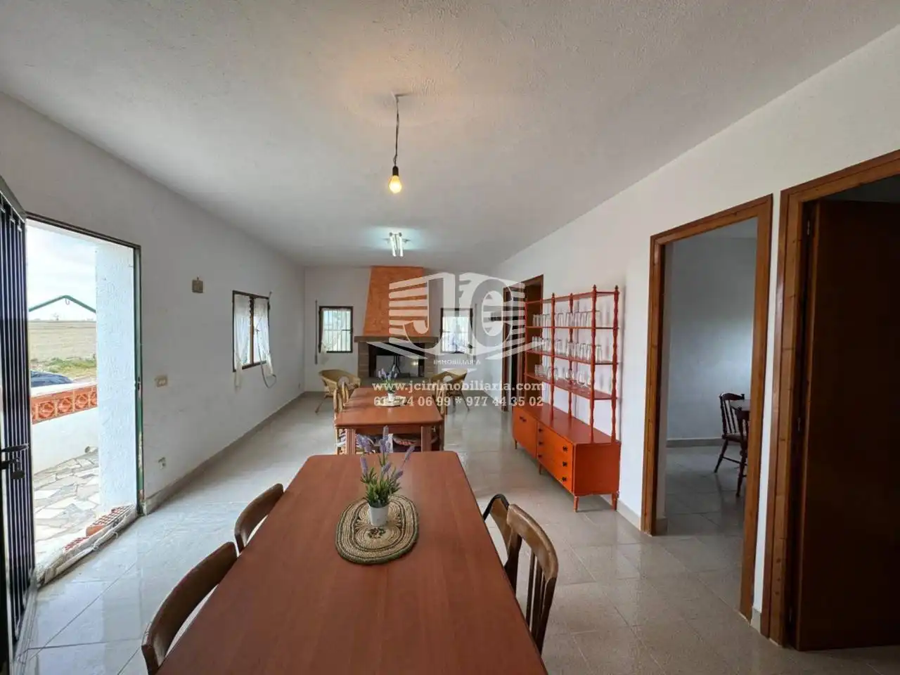 Comedor de Casa o chalet en venta en Amposta con Jardín privado, Terraza y Amueblado