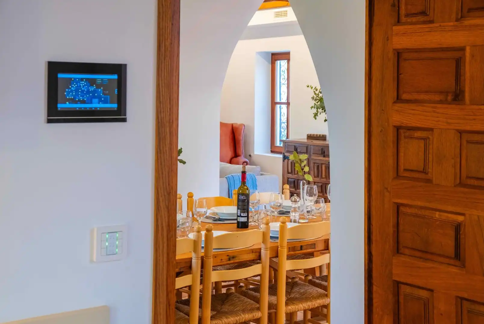Dining room of Houses for sale in L'Alfàs del Pi  with Air Conditioner, Heating and Private garden
