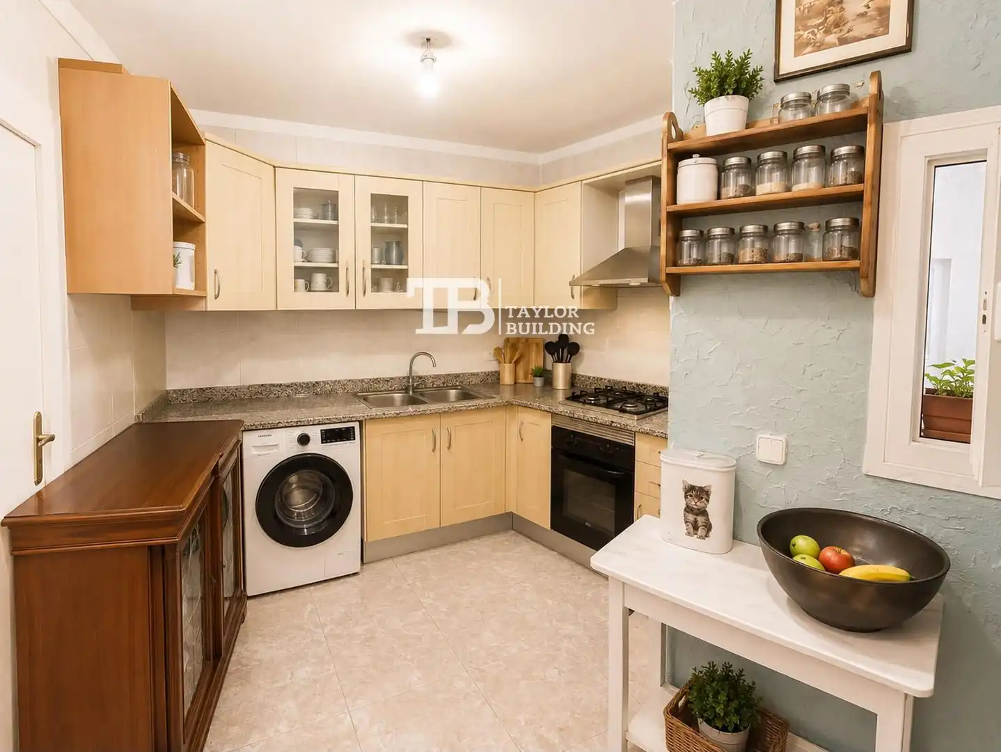 Cocina de Piso en venta en  Palma de Mallorca con Terraza
