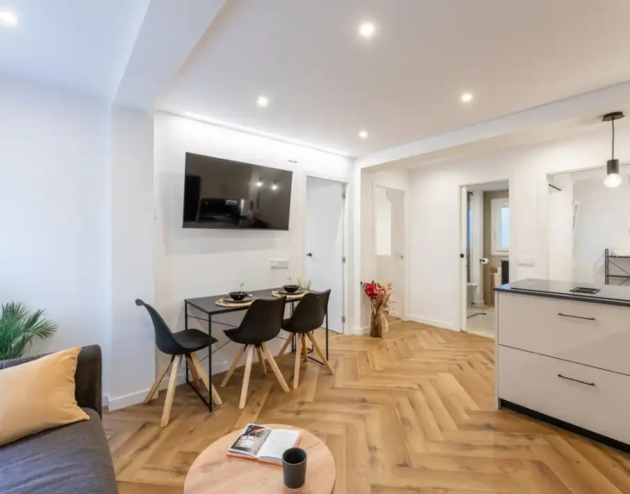 Dining room of Flat for sale in Málaga  with Furnished, Oven and Washing machine