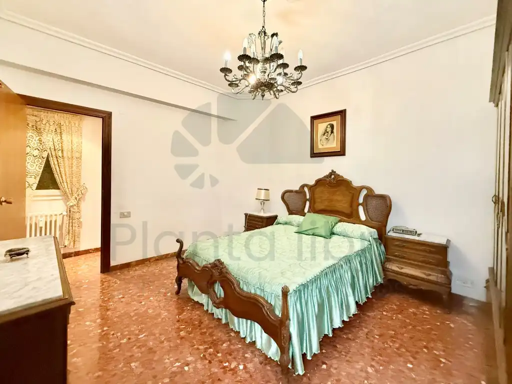 Bedroom of Flat for sale in  Logroño  with Air Conditioner, Heating and Balcony