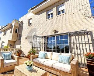 Terrace of Single-family semi-detached for sale in Málaga Capital  with Air Conditioner, Heating and Private garden