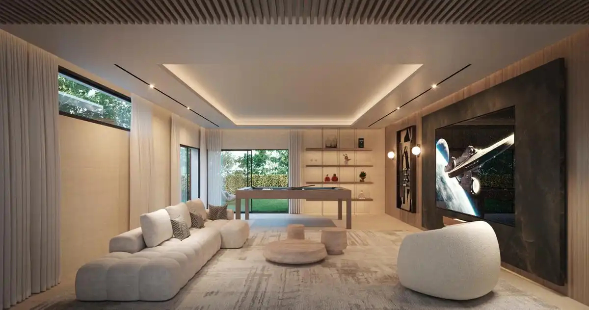 Sala de estar de Casa o chalet en venta en Benalmádena con Aire acondicionado, Jardín privado y Terraza