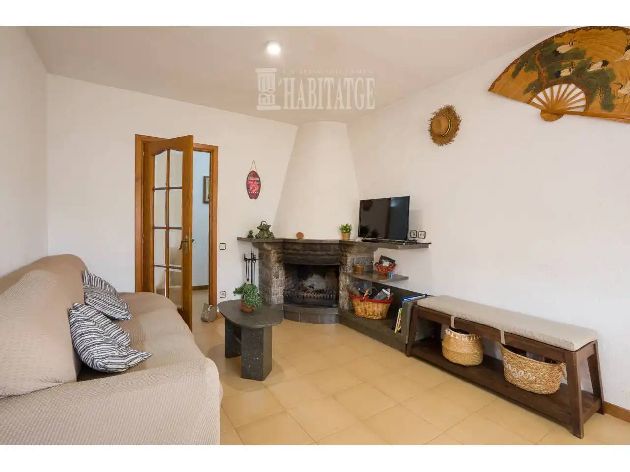 Living room of Flat for sale in Vilanova de Sau  with Heating, Terrace and Balcony