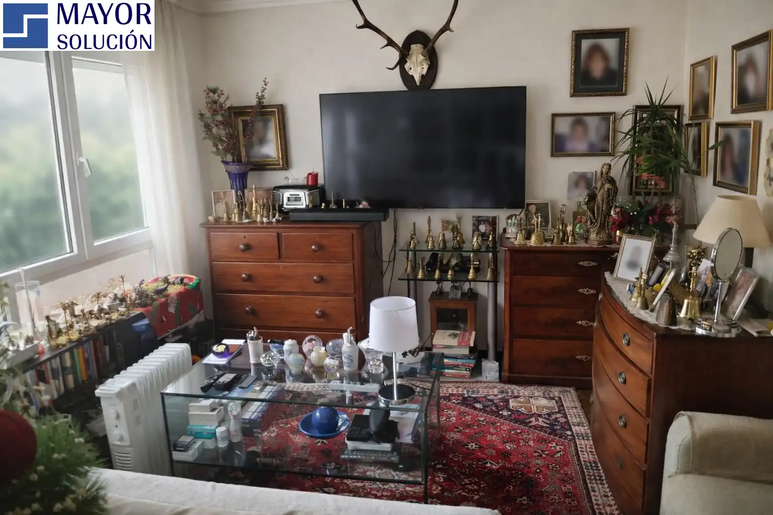 Sala de estar de Piso en venta en Santander con Calefacción, Parquet y Trastero