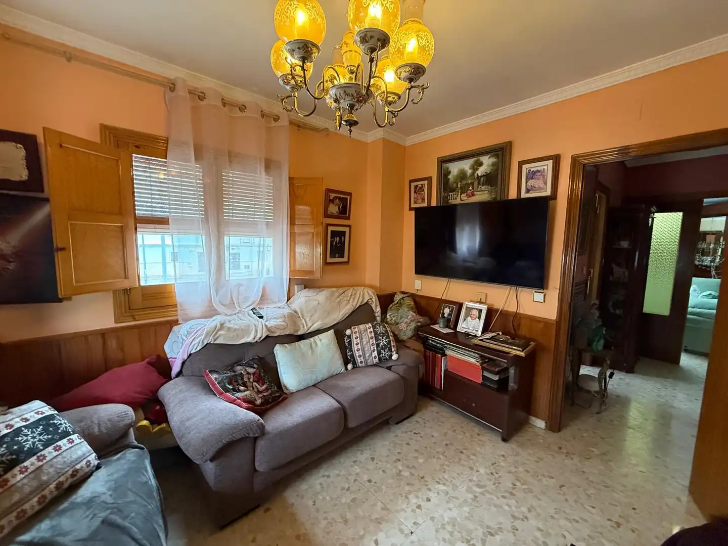 Sala de estar de Dúplex en venta en Dos Hermanas con Aire acondicionado, Calefacción y Terraza