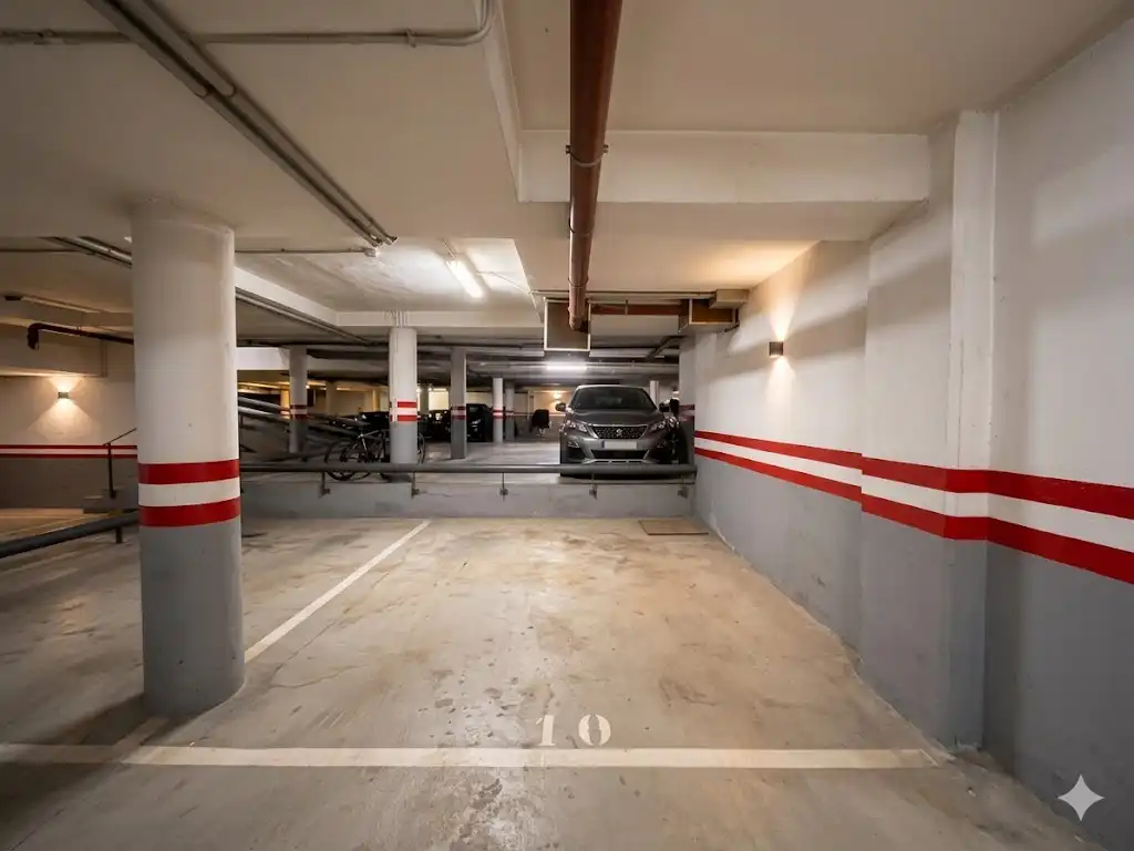 Parking of Flat for sale in Hostalric  with Heating and Private garden