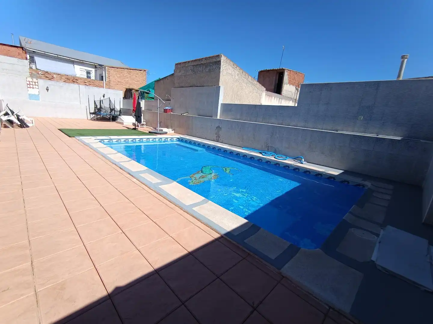 Swimming pool of Detached homes for sale in Molina de Segura  with Air Conditioner, Heating and Terrace
