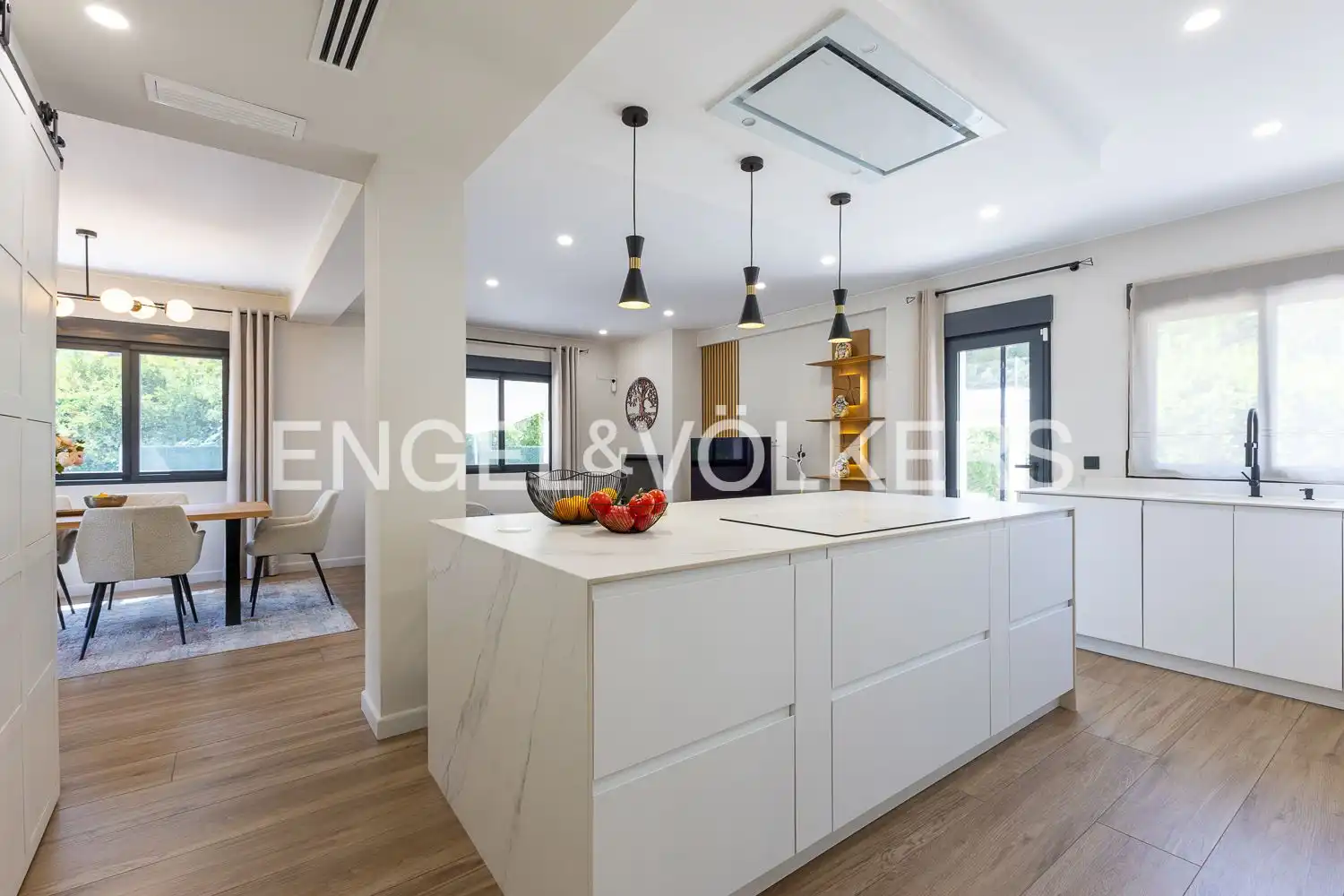 Cocina de Casa o chalet en venta en Carcaixent con Aire acondicionado, Calefacción y Jardín privado
