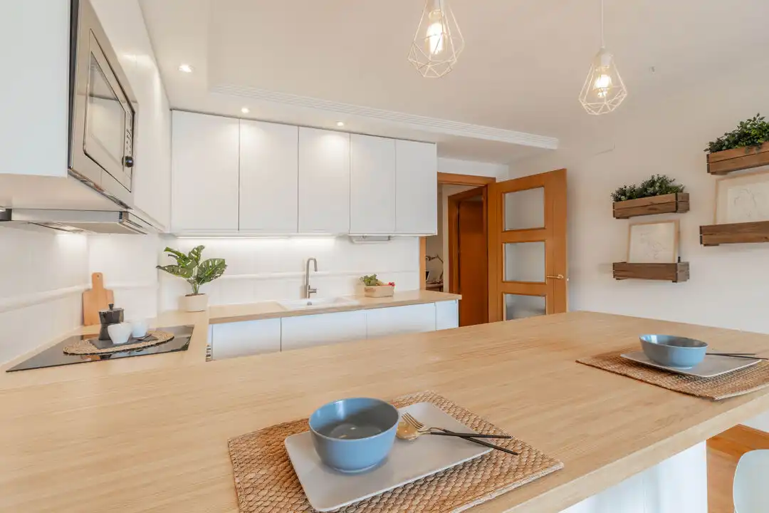 Küche von Wohnung zum Verkauf in Pasaia mit Heizung und Terrasse
