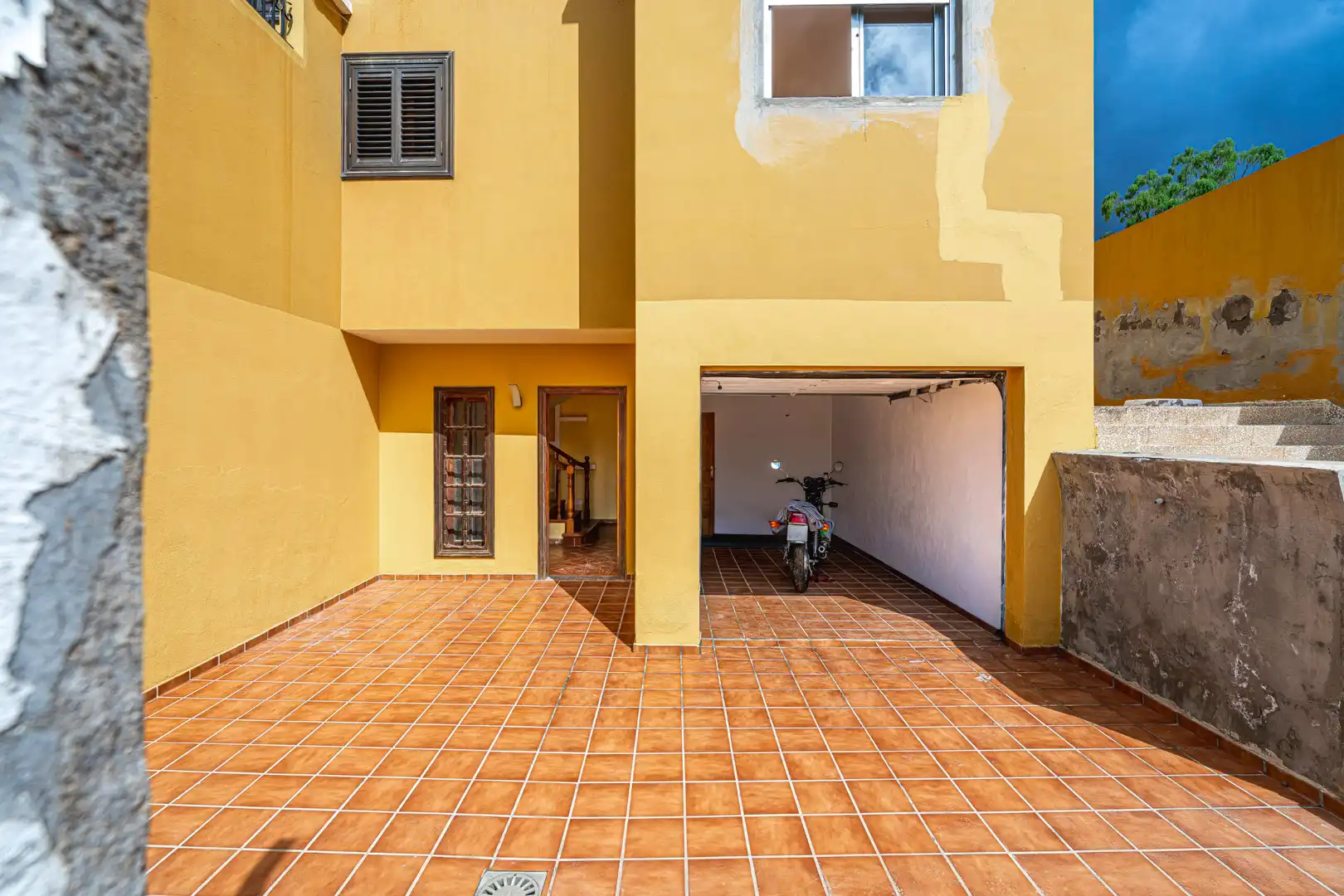 Vista exterior de Casa o chalet en venta en El Rosario con Aire acondicionado, Jardín privado y Terraza