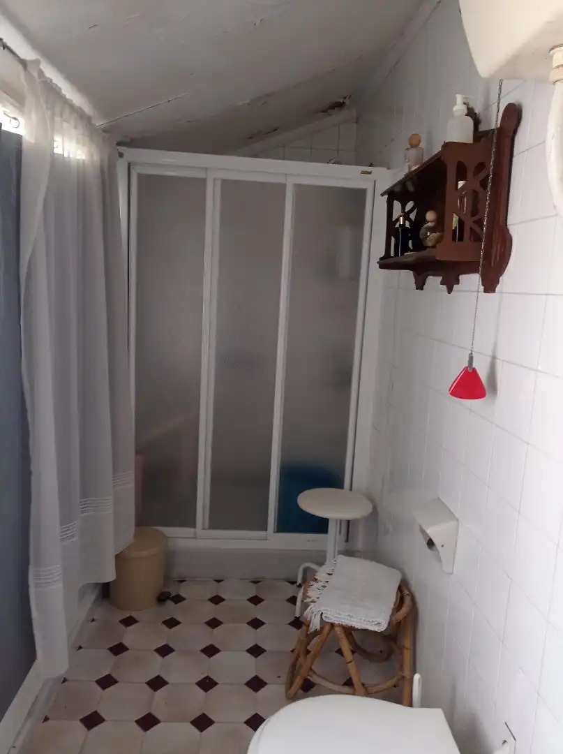Bany de Casa adosada en venda en A Fonsagrada  amb Jardí privat, Moblat i Balcó