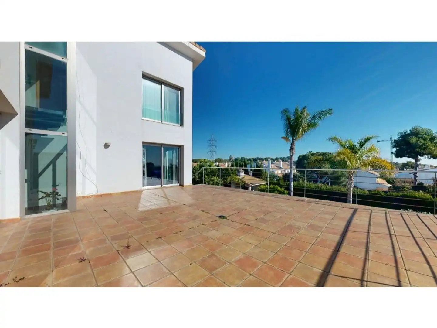 Terrassa de Casa o xalet en venda en Rocafort amb Jardí privat, Terrassa i Piscina