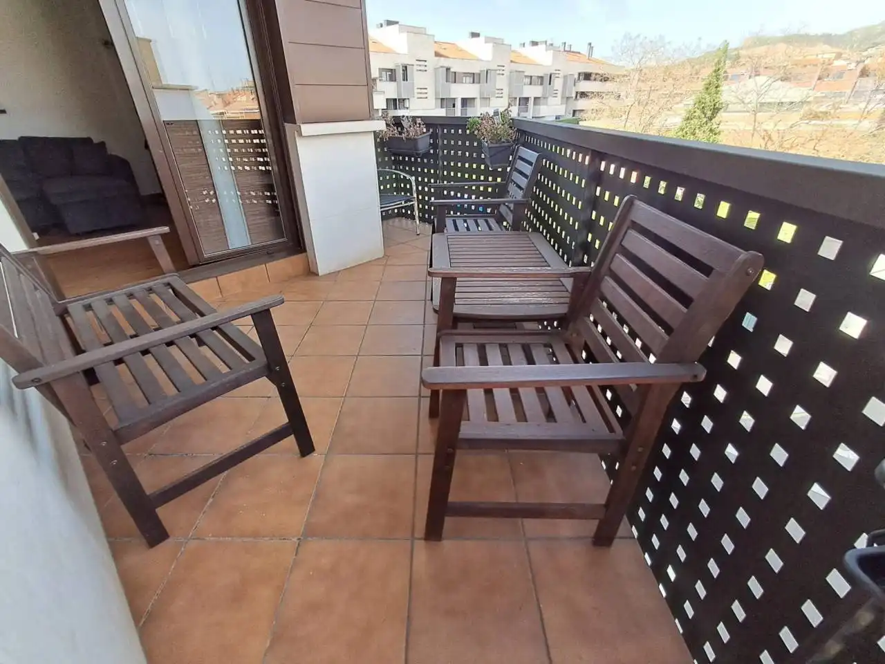 Terraza de Apartamento en venta en Lardero con Calefacción, Terraza y Trastero
