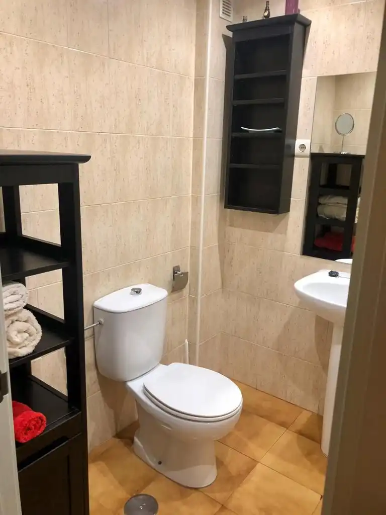 Bathroom of Flat for sale in Mijas  with Heating, Terrace and Community pool