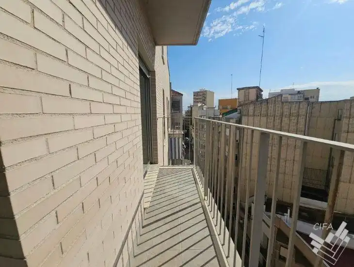 Balcony of Flat for sale in Casco Urbano