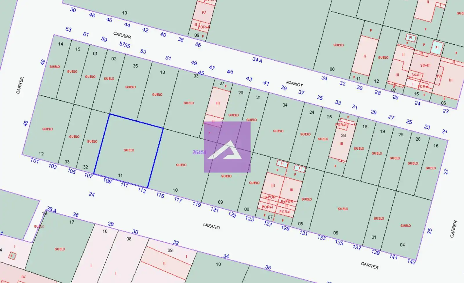 Wohnbaugrundstück zum Verkauf in Carrer Hernández Lázaro 140, imagen 2
