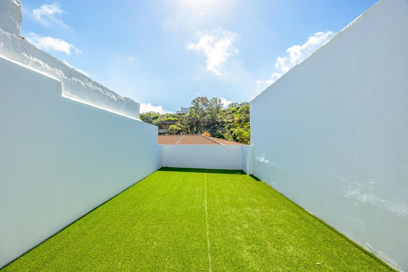 Terrace of Houses for sale in Vega de San Mateo  with Private garden, Terrace and Furnished
