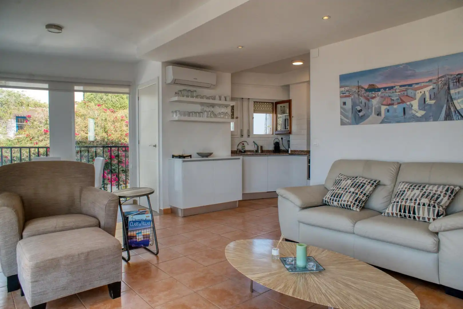 Sala de estar de Ático en venta en Altea con Aire acondicionado