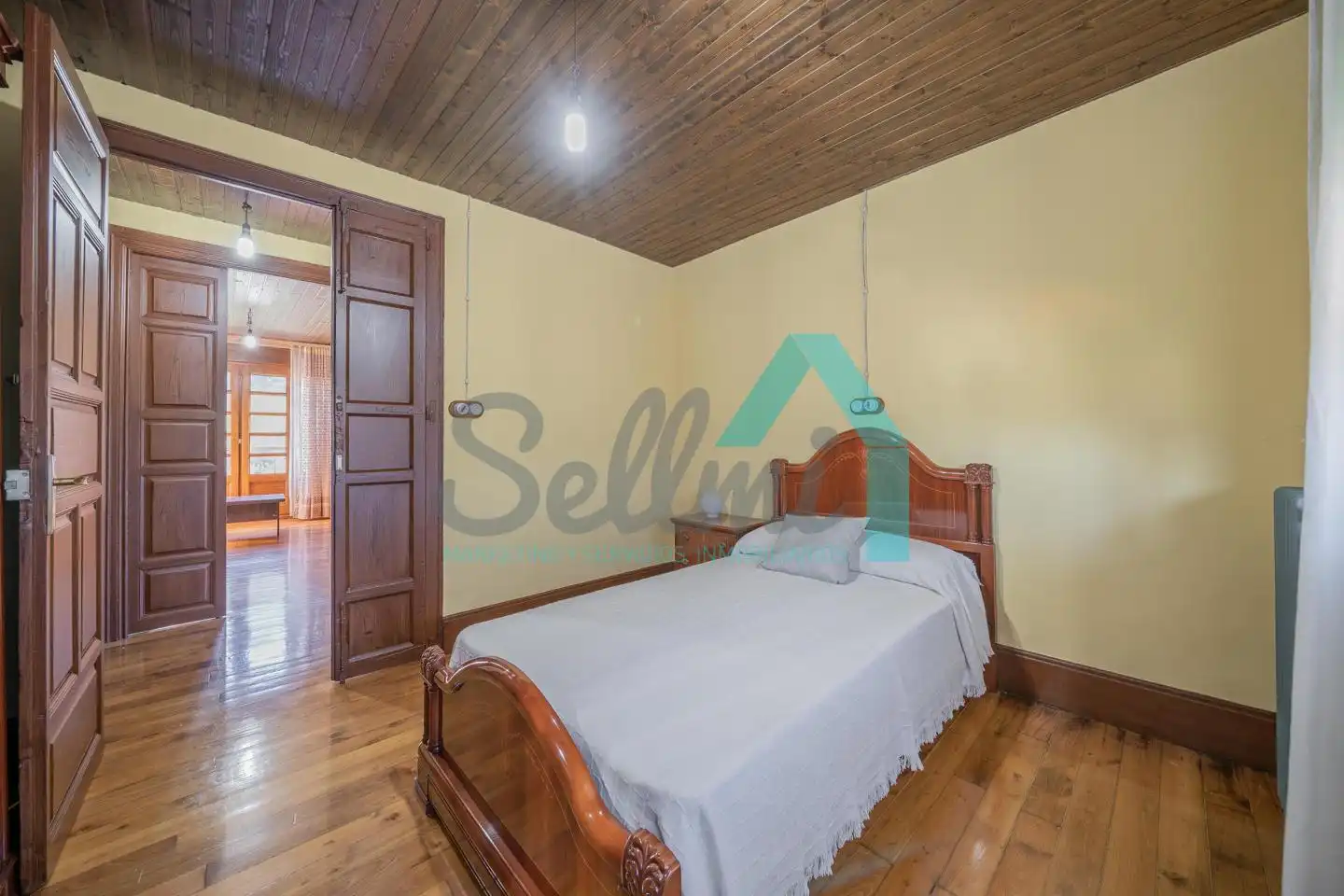 Bedroom of Houses for sale in Pravia  with Heating, Private garden and Parquet flooring