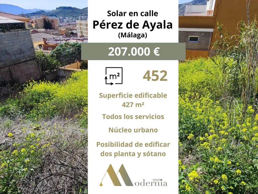 Residencial en venta en Málaga