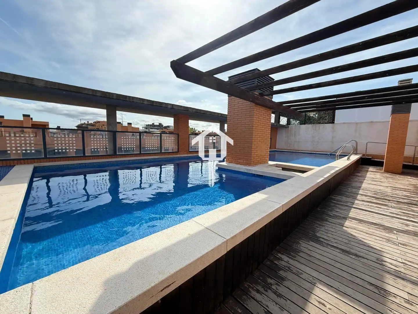 Swimming pool of Flat for sale in San Vicente del Raspeig / Sant Vicent del Raspeig  with Air Conditioner, Private garden and Furnished