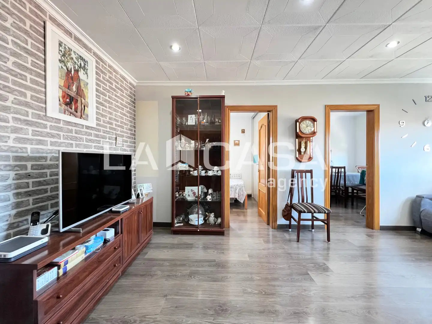 Sala de estar de Piso en venta en Badalona con Calefacción