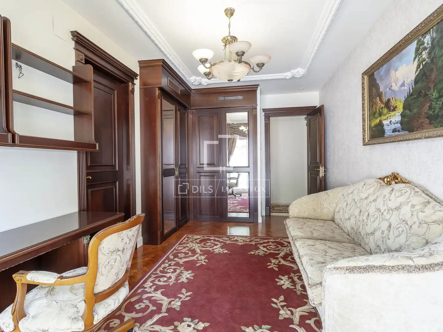 Sala d'estar de Casa o xalet en venda en Rocafort amb Aire condicionat, Calefacció i Jardí privat