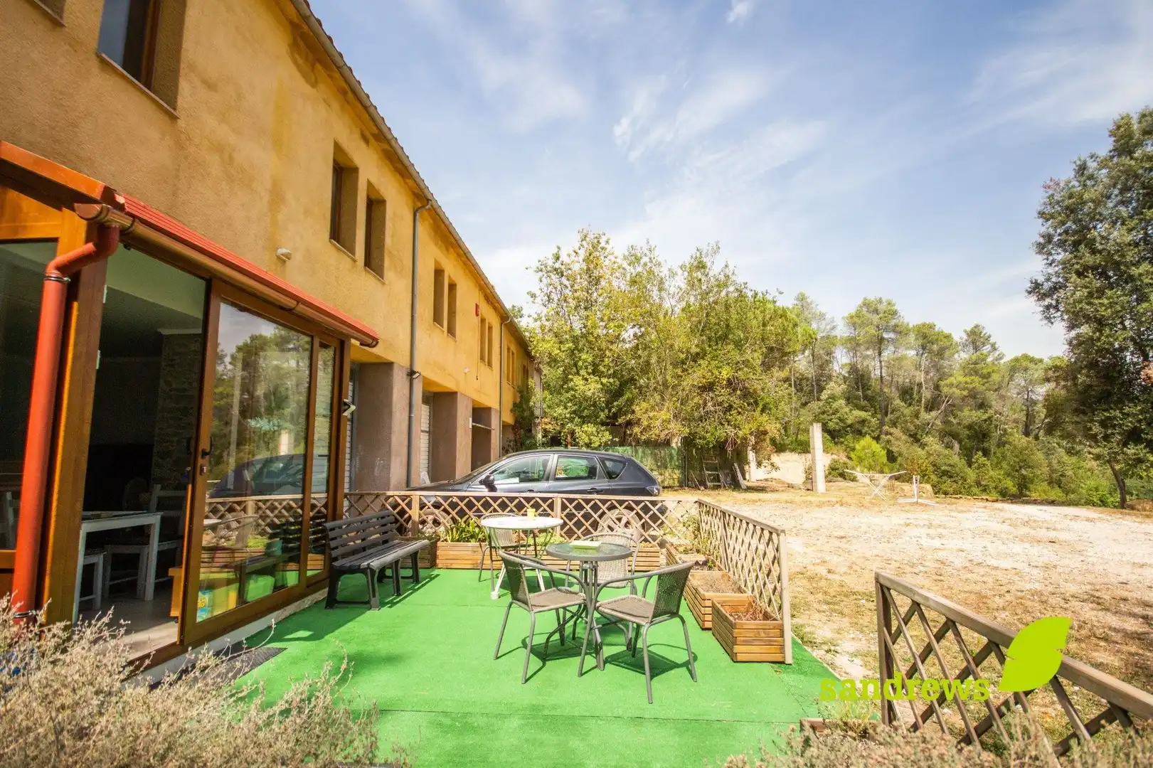 Jardí de Finca rústica en venda en Porqueres amb Aire condicionat, Calefacció i Jardí privat