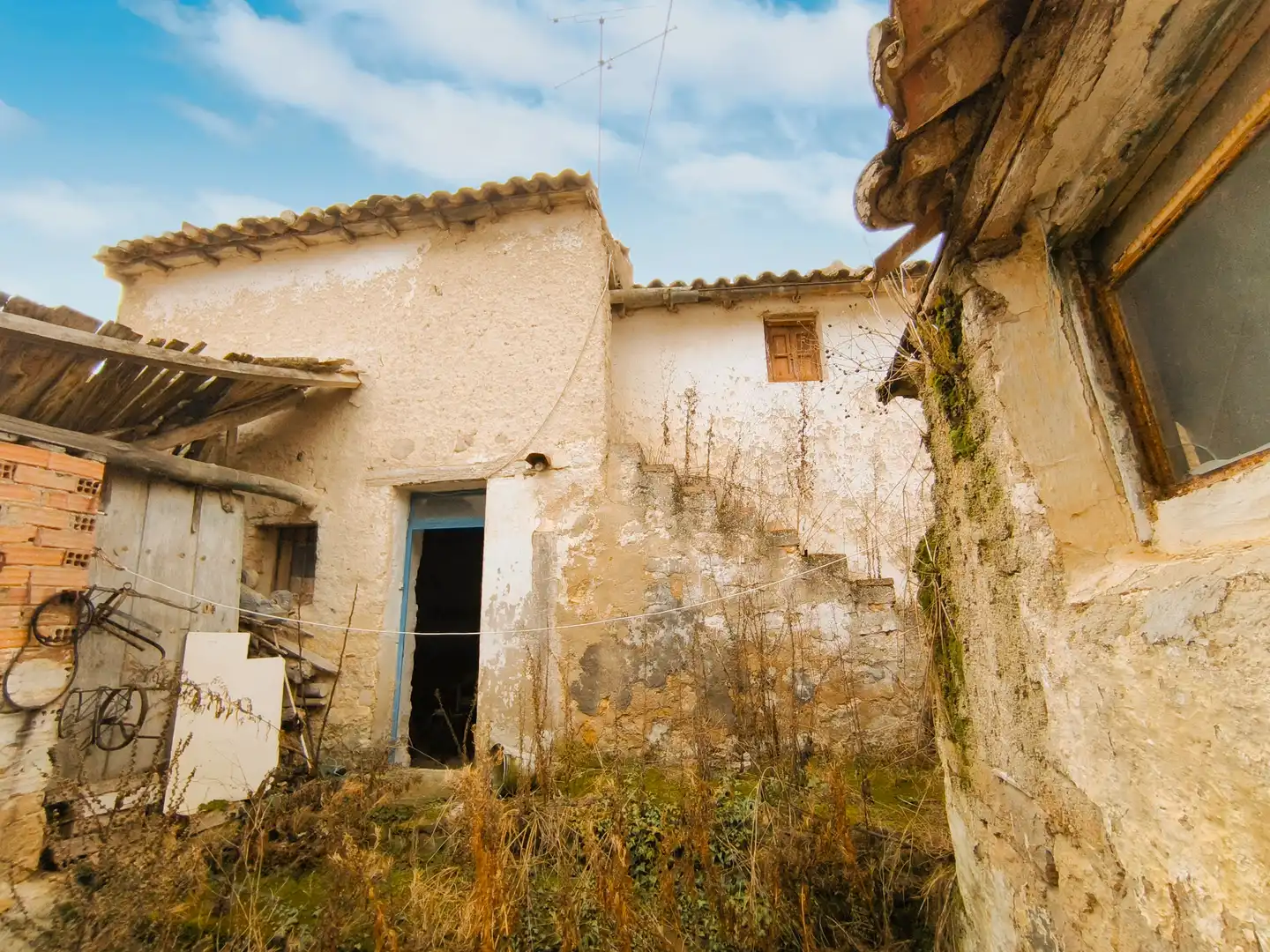 Vista exterior de Casa o chalet en venta en Santa Cecilia del Alcor con Calefacción, Jardín privado y Trastero
