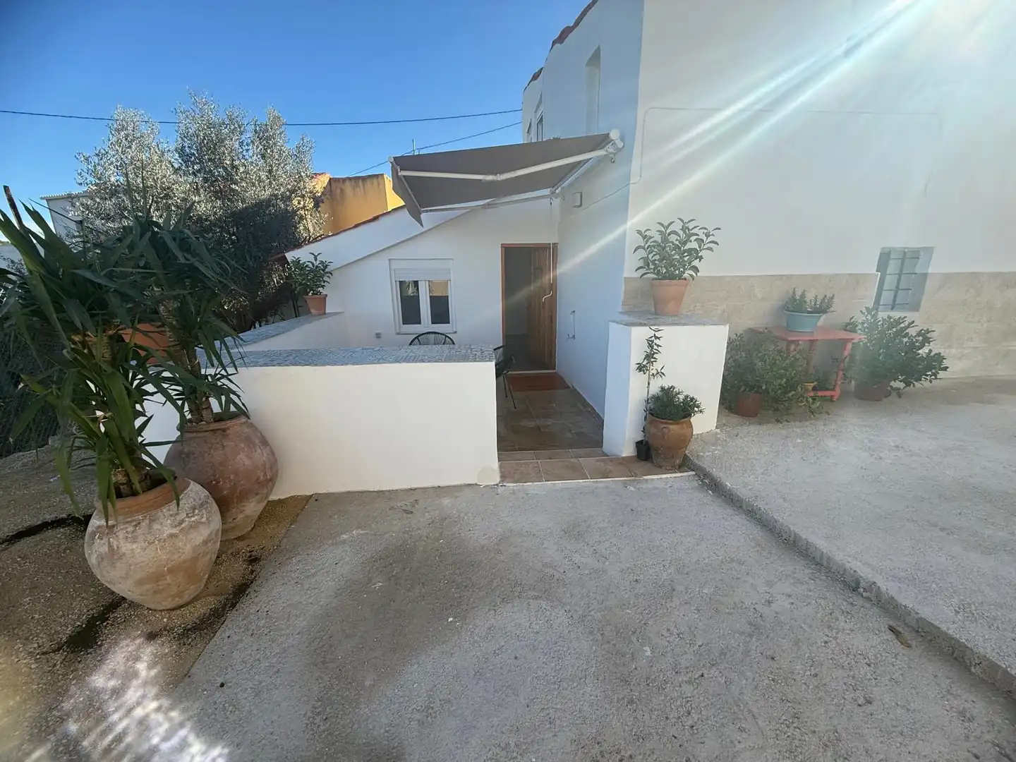 Vista exterior de Casa o xalet en venda en Cehegín amb Aire condicionat, Jardí privat i Terrassa