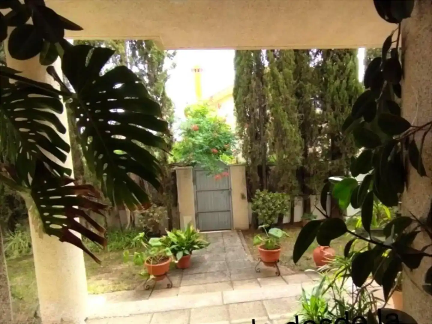 Jardí de Casa o xalet en venda en Cáceres Capital amb Aire condicionat i Piscina