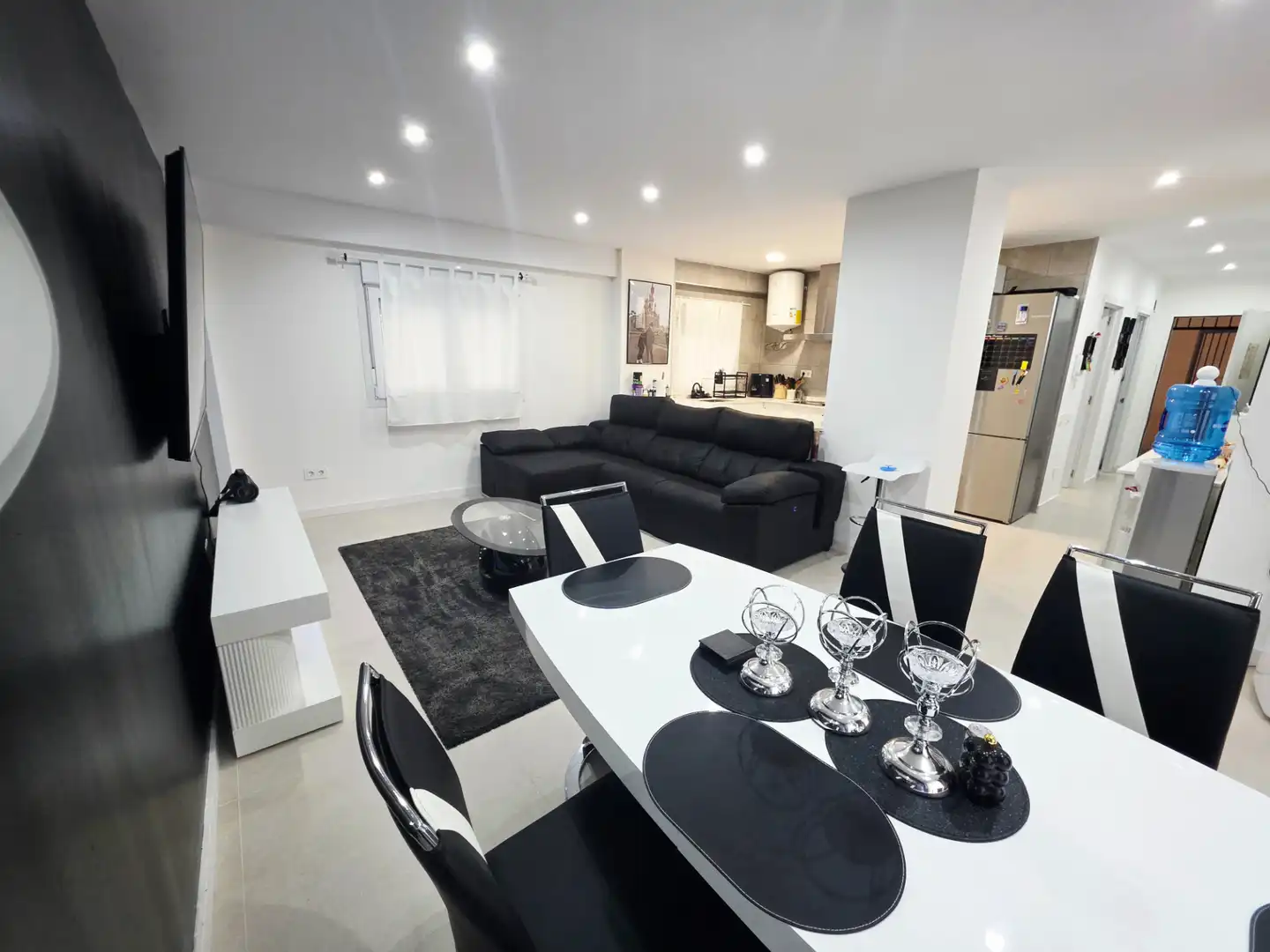 Living room of Ground floor for sale in Sabadell  with Furnished, Oven and Washing machine