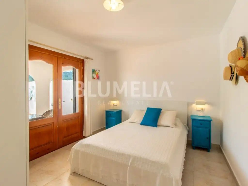 Dormitori de Casa o xalet en venda en Dénia amb Aire condicionat, Jardí privat i Piscina