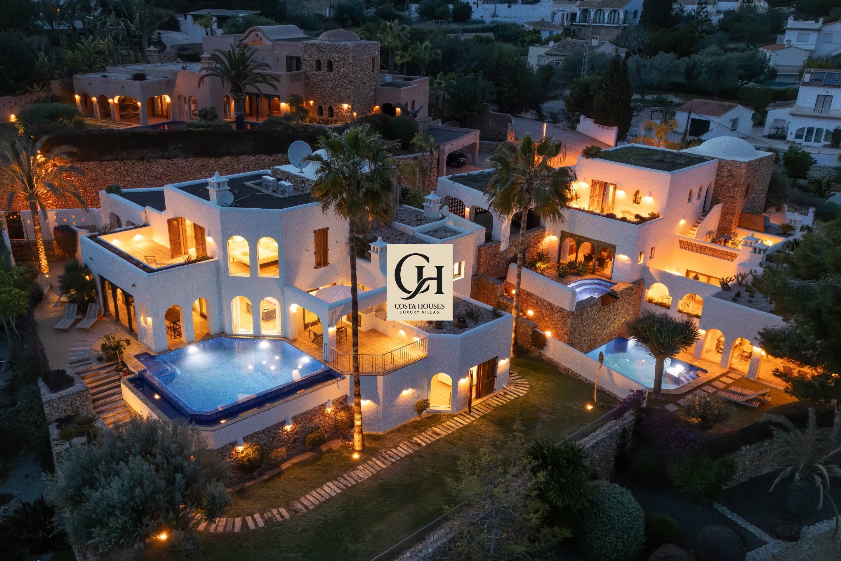 Garden of House or chalet for sale in Moraira  with Air Conditioner, Heating and Private garden