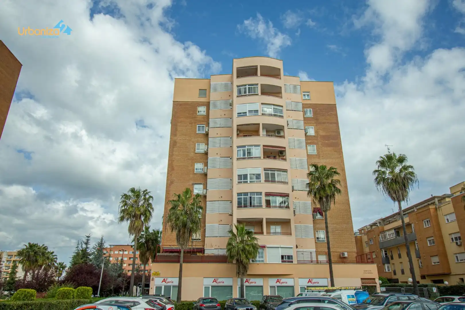 Exterior view of Attic for sale in Badajoz  with Heating, Terrace and Storage room