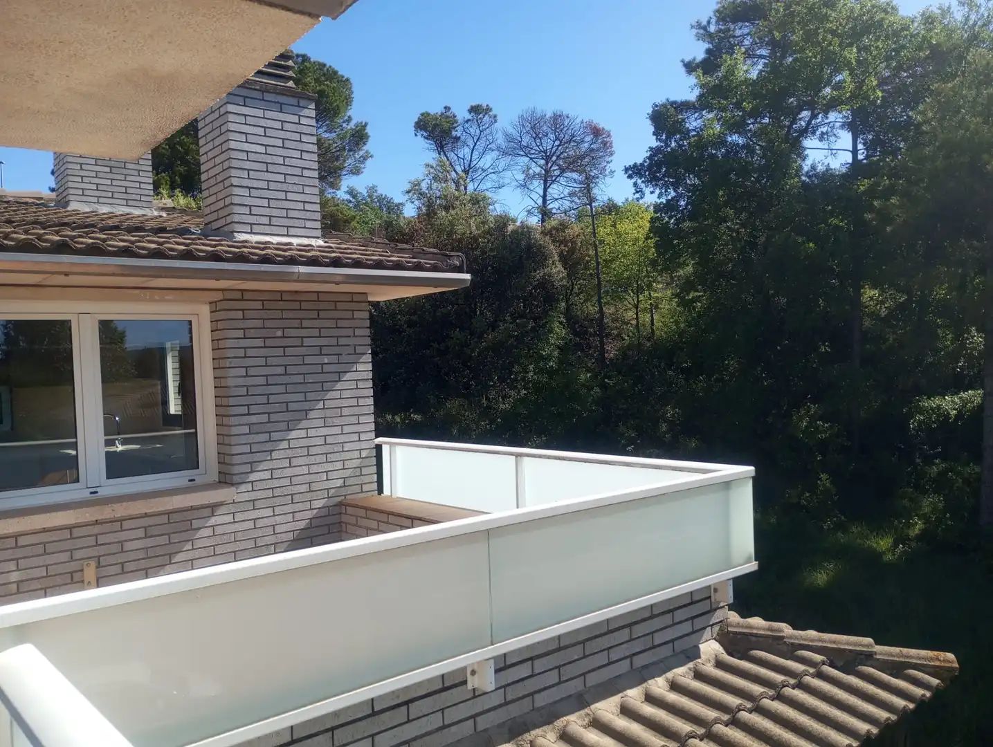 Balcony of Houses for sale in Gironella  with Air Conditioner, Heating and Private garden