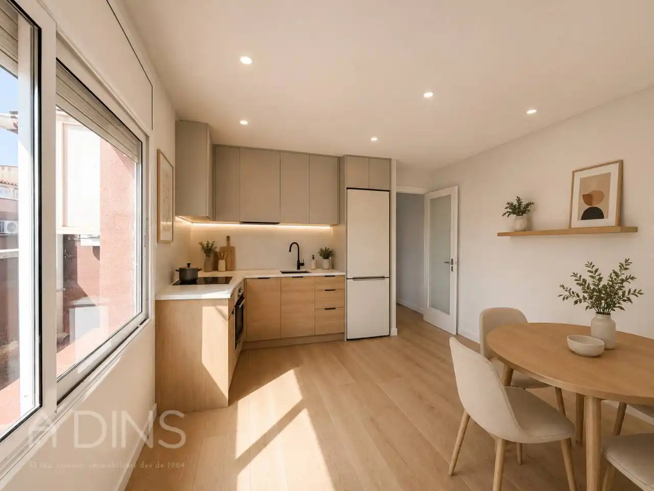Küche von Wohnung zum Verkauf in Caldes de Montbui mit Terrasse
