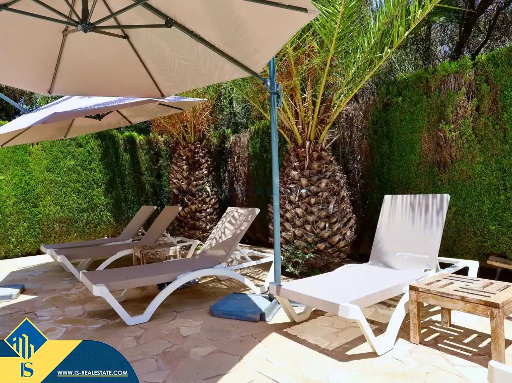 Terrasse von Wohnung zum Verkauf in Santa Eulària des Riu mit Terrasse, Möbliert und Gemeinschaftspool
