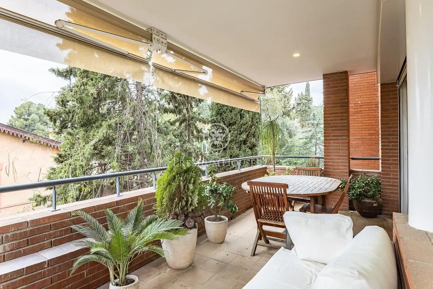 Terrace of Flat for sale in Esplugues de Llobregat  with Air Conditioner, Heating and Private garden