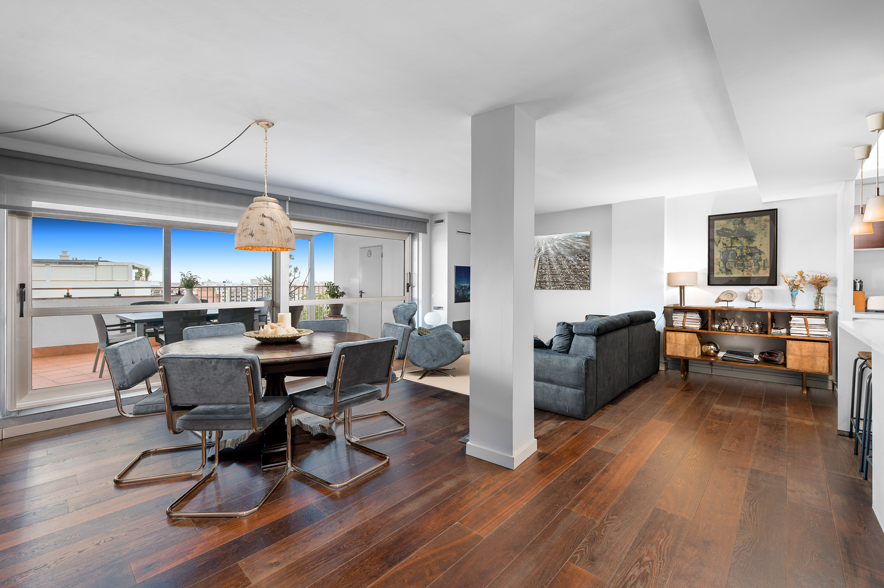 Sala d'estar de Apartament en venda en  Palma de Mallorca amb Aire condicionat, Calefacció i Terrassa