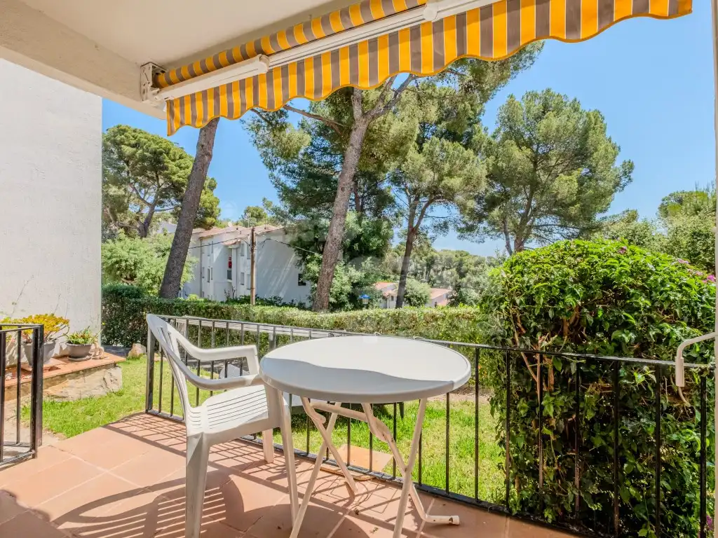 Terrasse von Wohnungen zum Verkauf in Palafrugell