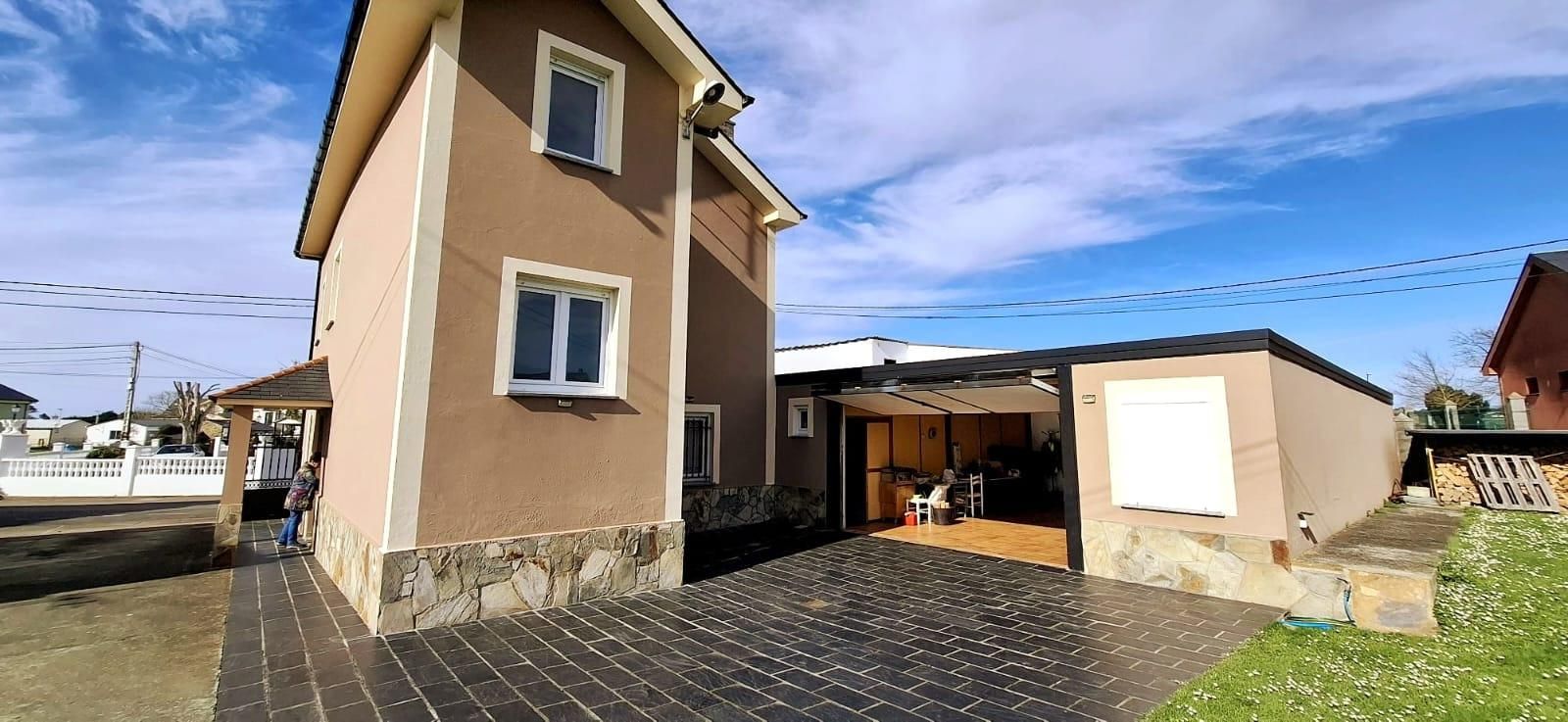 Exterior view of House or chalet for sale in Tapia de Casariego  with Heating, Private garden and Storage room